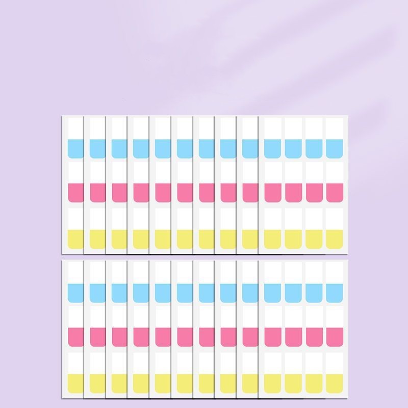 Post-it Notes Morandi Classification Instruction Bookmark