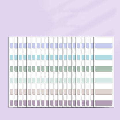 Post-it Notes Morandi Classification Instruction Bookmark
