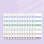 Post-it Notes Morandi Classification Instruction Bookmark