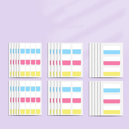 Post-it Notes Morandi Classification Instruction Bookmark
