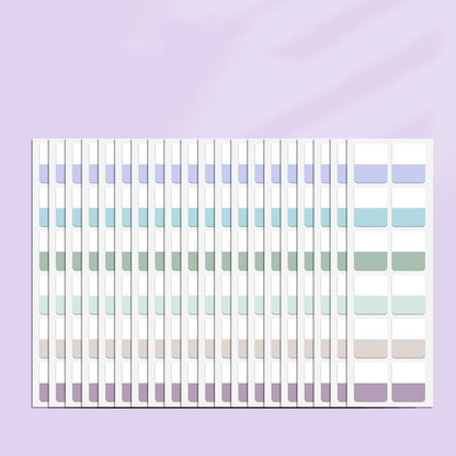 Post-it Notes Morandi Classification Instruction Bookmark