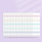 Post-it Notes Morandi Classification Instruction Bookmark